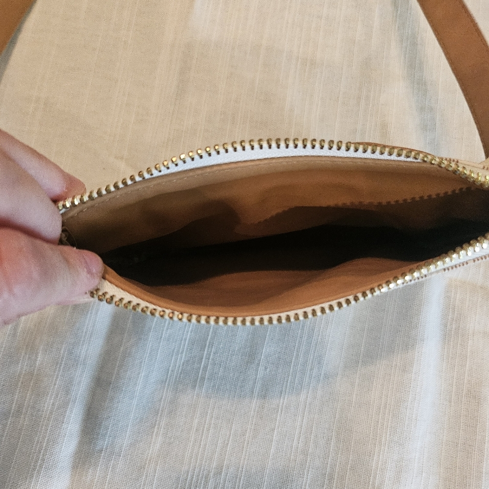 Michael Kors Cream Monogram Belt Bag - Picture 10 of 11